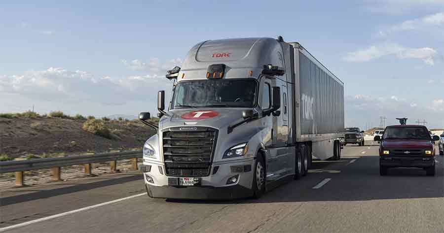 self driving truck future