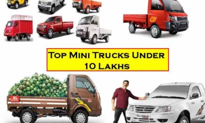 top mini trucks in india under 10 lakhs