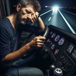 driver sleepless night