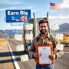 earn big in USA Indian driver