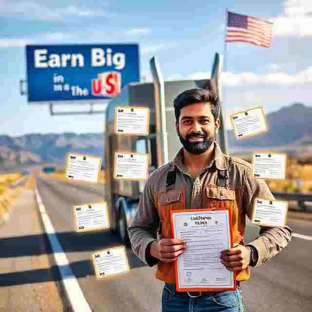 earn big in USA Indian driver