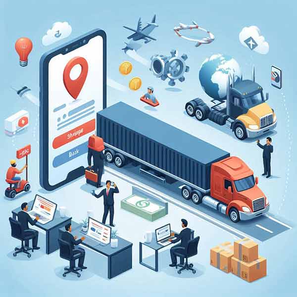 online truck booking vs transporter