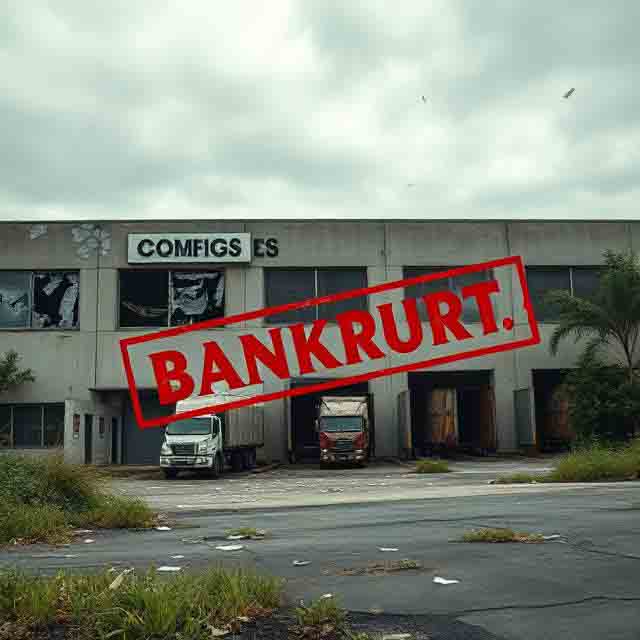 bankrupt logistics company
