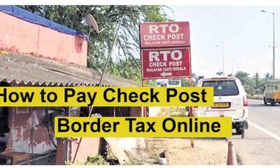 How to pay border tax Online