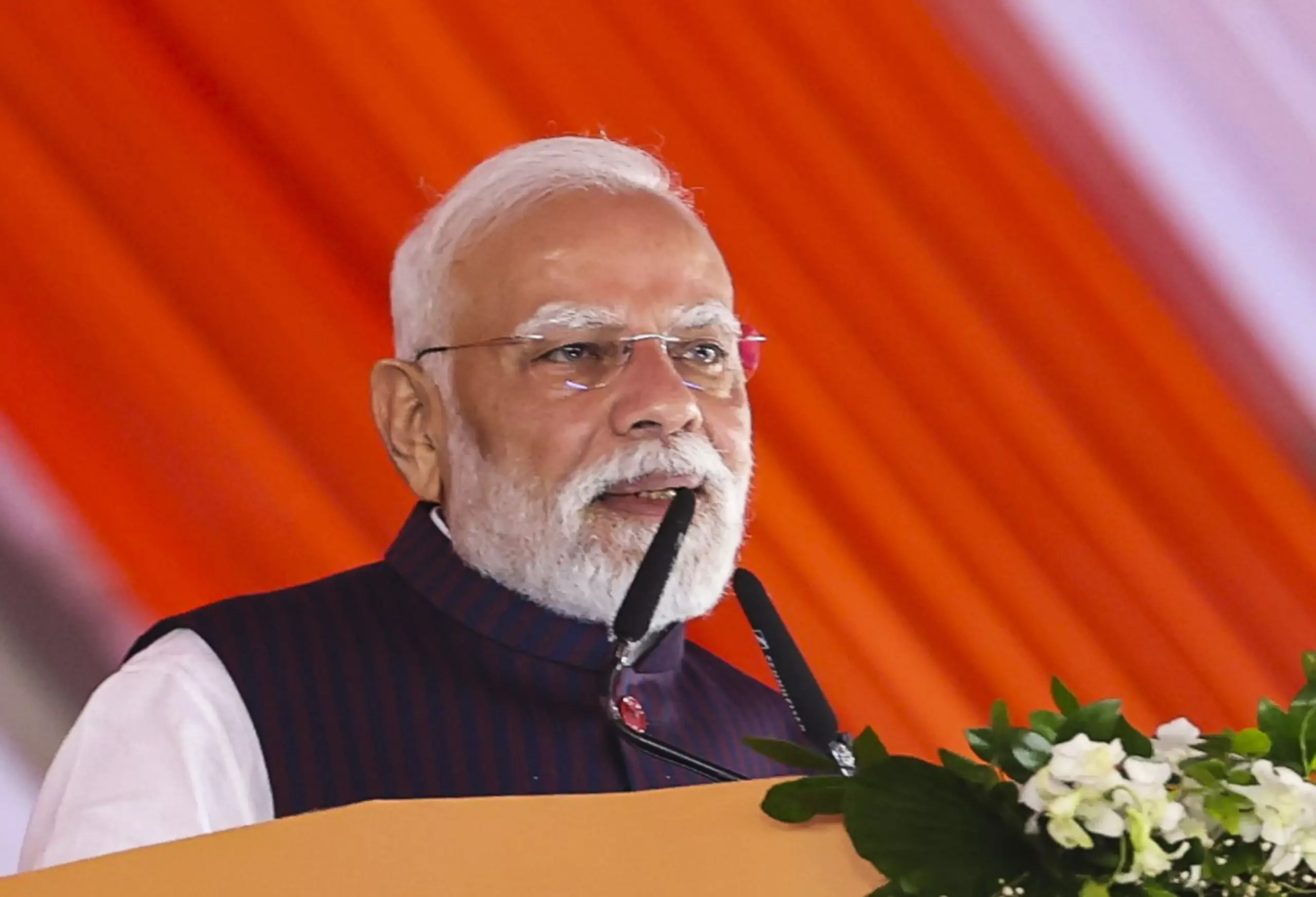 modi talking